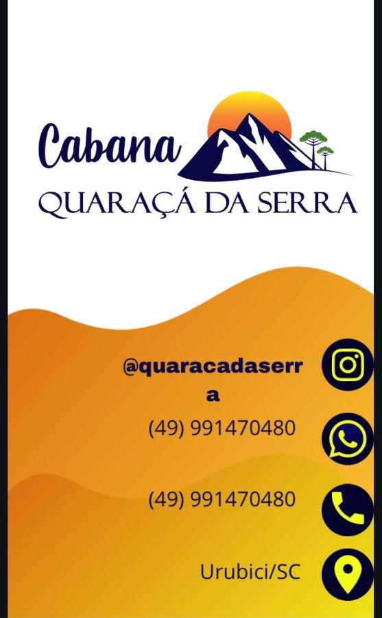 Cabana Quaraca Da Serra Urubici Exteriér fotografie