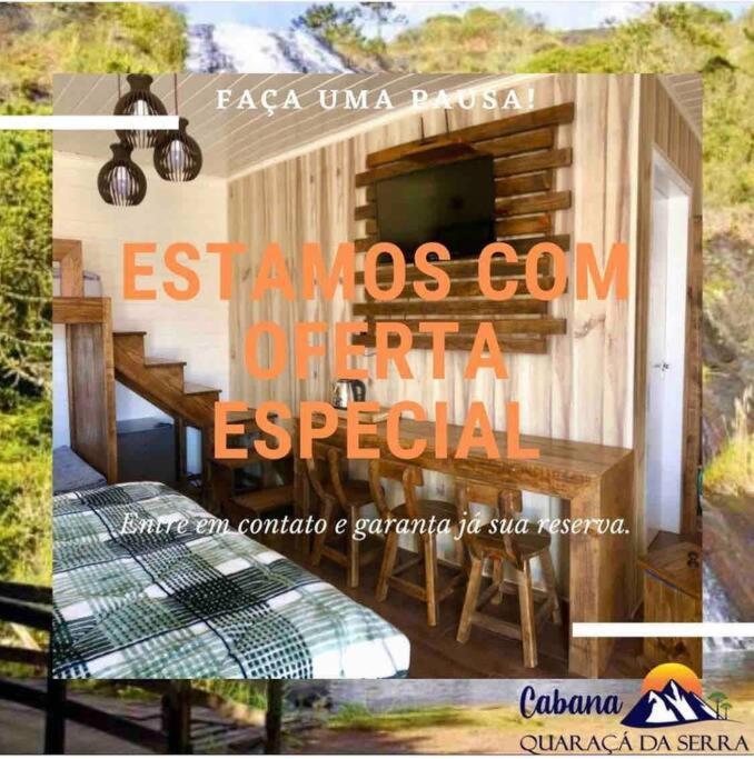 Cabana Quaraca Da Serra Urubici Exteriér fotografie